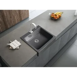 Keittiöallas Interia Arya, 660x620 mm, antrasiitti