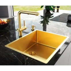 Keittiöallas Lavabo Kubus 500 Soft PVD, 540x440mm, ruostumaton teräs, eri värejä