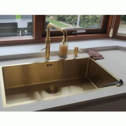 Keittiöallas Lavabo Kubus 500 Soft PVD, 540x440mm, ruostumaton teräs, eri värejä