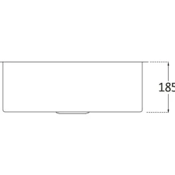 Keittiöallas Lavabo Kubus 500 Soft PVD, 540x440mm, ruostumaton teräs, eri värejä