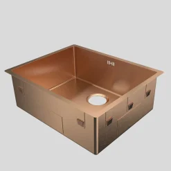 Keittiöallas Lavabo Kubus 500 Soft PVD, 540x440mm, ruostumaton teräs, eri värejä