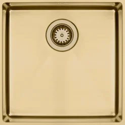 Keittiöallas Lavabo Kubus 400 Soft, 440x440 mm, massiivimessinki