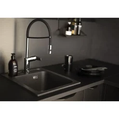 Keittiöallas Stala Combo CEG40-50B, 400x500mm, komposiitti musta