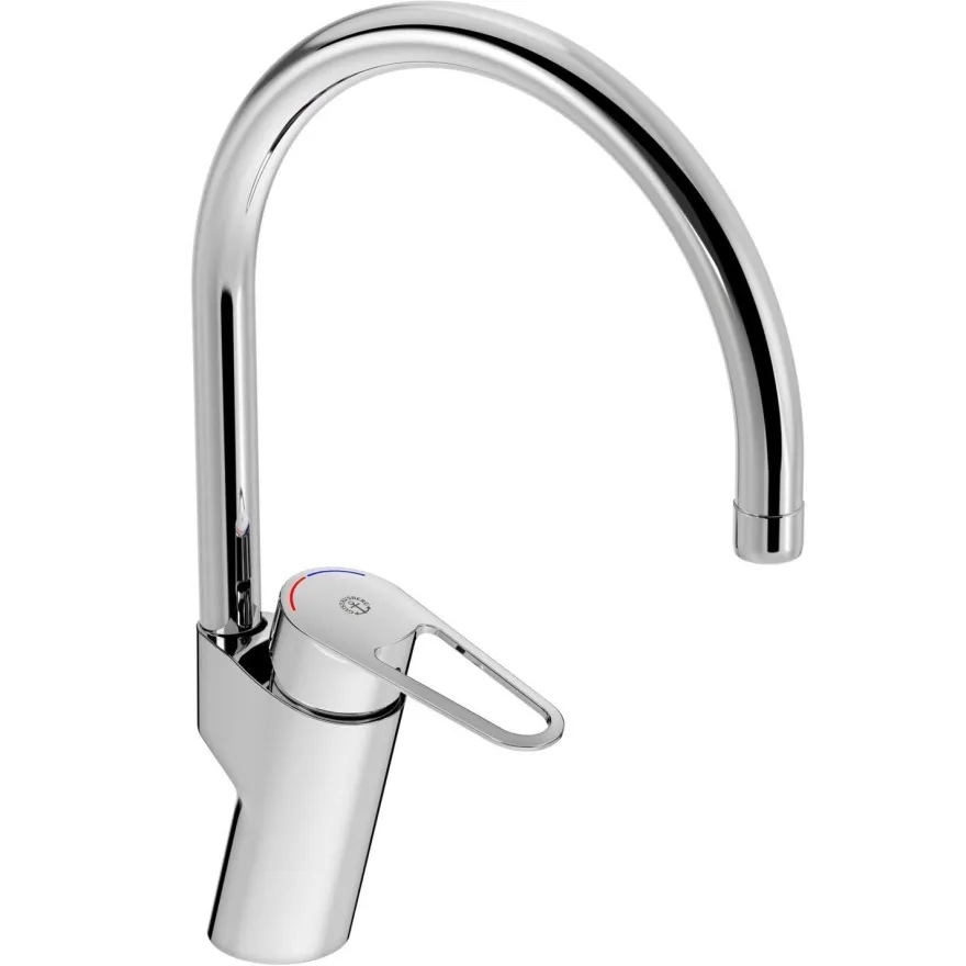 Keittiöhana Gustavsberg Nautic, korkea malli, lyijytön, energialuokka B, kromi