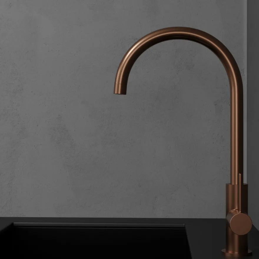 Keittiöhana Scandtap Steel Equip Amber D, APK-liitäntä, kupari
