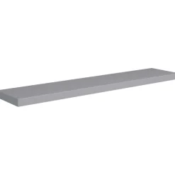 Kelluva seinähylly harmaa 120x23,5x3,8 cm mdf