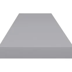 Kelluva seinähylly harmaa 120x23,5x3,8 cm mdf