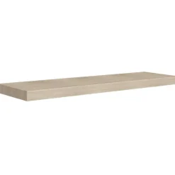 Kelluvat seinähyllyt 2 kpl tammi 90x23,5x3,8 cm mdf