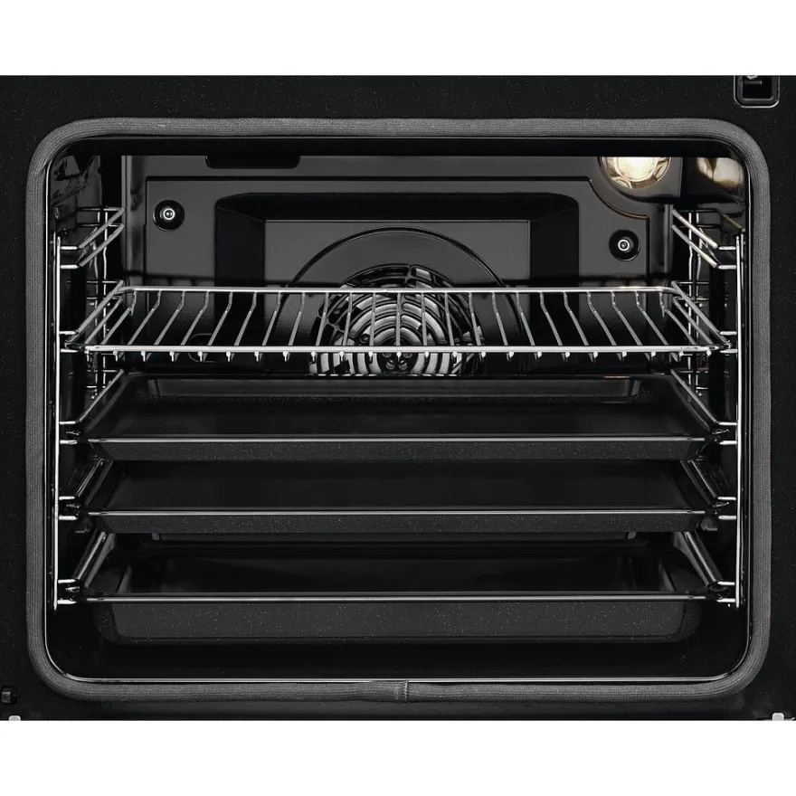 Keraaminen lattialiesi Electrolux SurroundCook Series 500 LKC74000SW, höyrytoiminnolla