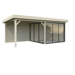 Kesähuone Palmako Lenna Set 405, sis.liukuovet 16,6 m²