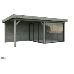 Kesähuone Palmako Lenna Set 405, sis.liukuovet 16,6 m²