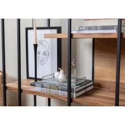 Kirjahylly Linento Furniture Cooper, pähkinäpuu