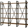 Kirjahylly Linento Furniture ML4, ruskea