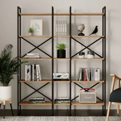 Kirjahylly Linento Furniture VG5, ruskea