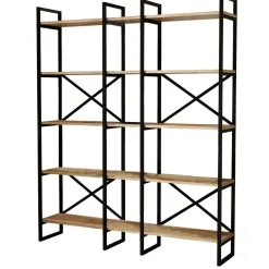 Kirjahylly Linento Furniture VG5, ruskea