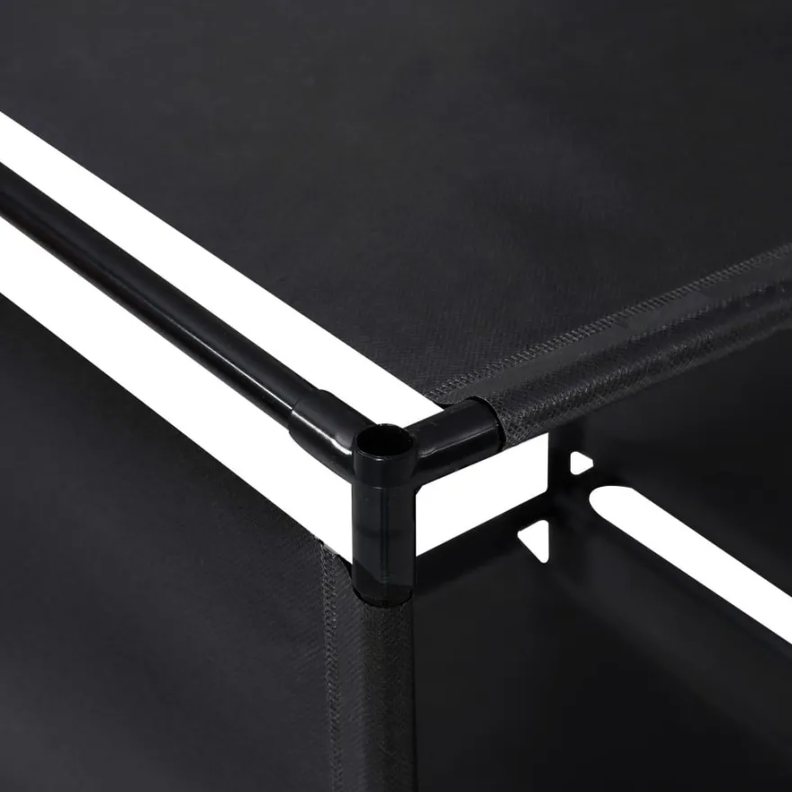 Kirjahylly Portaat 130x45x170 cm kangas (88321)