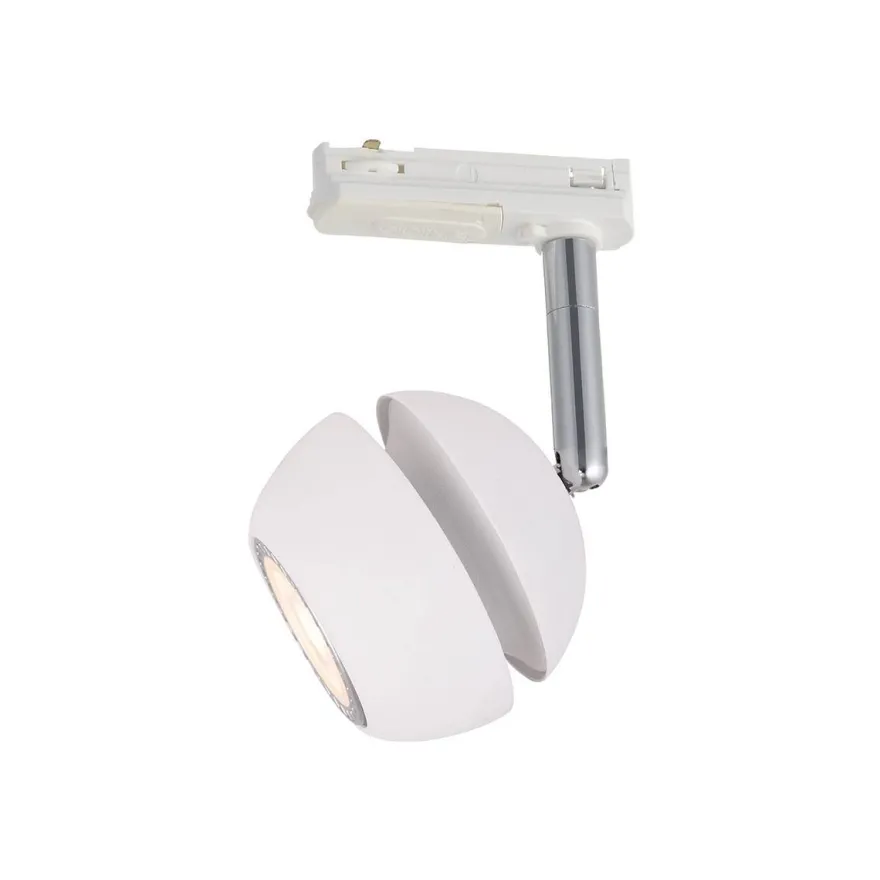 Kiskovalaisin FocusLight Comet GB66-adapterilla, Ø12cm, 50W, valkoinen