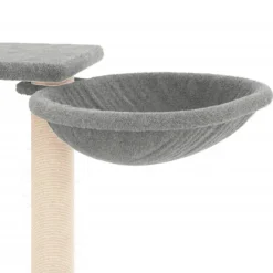 Kissan kiipeilypuu raapimispylväillä, korkeus 82 cm, eri värejä (16237)