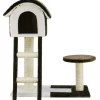Kissan kiipeilypuu VIPstore Piiloportti, 85x53x70cm