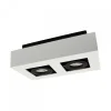Kohdevalaisin Spectrum Mirora 2xGU10 255x145x85mm pinta-asennettava valkoinen