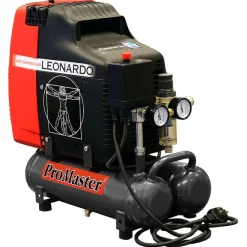 Kompressori ProMaster Leonardo, 2X3L/105L/1HP/230V