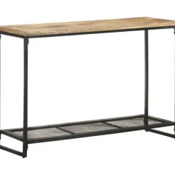 Konsolipöytä 110x35x75 cm täysi mangopuu