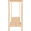 Konsolipöytä 110x40x80 cm täysi mänty (22282)