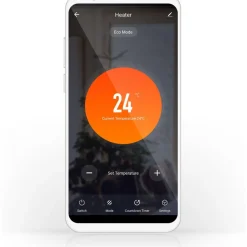 Konvektiolämmitin Nedis Wi-Fi WIFIHTPL20FWT, 2000W