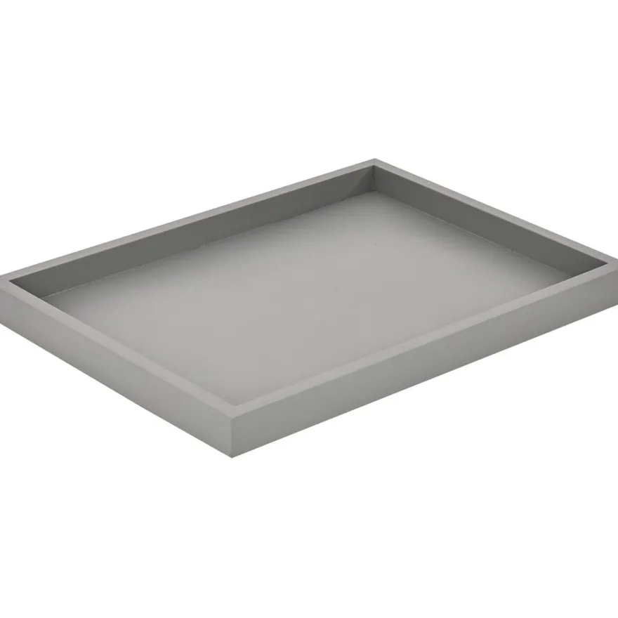 Koristetarjotin Eglo Living Cochrane, 33.5x24cm, harmaa