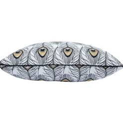 Koristetyyny Home4You HOLLY 45x45 cm, lintuaihe, harmaa