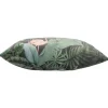Koristetyyny Home4You HOLLY 45x45 cm, trooppiset kasvit, vihreä