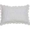Koristetyynynpäällinen Svanefors Sabina, 40x60cm, korallinpunainen