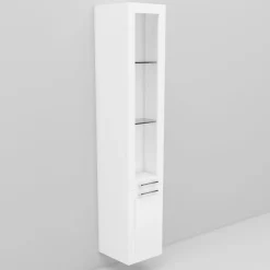Korkea kaappi Noro Flexline 223.2, 300mm, valkoinen raami