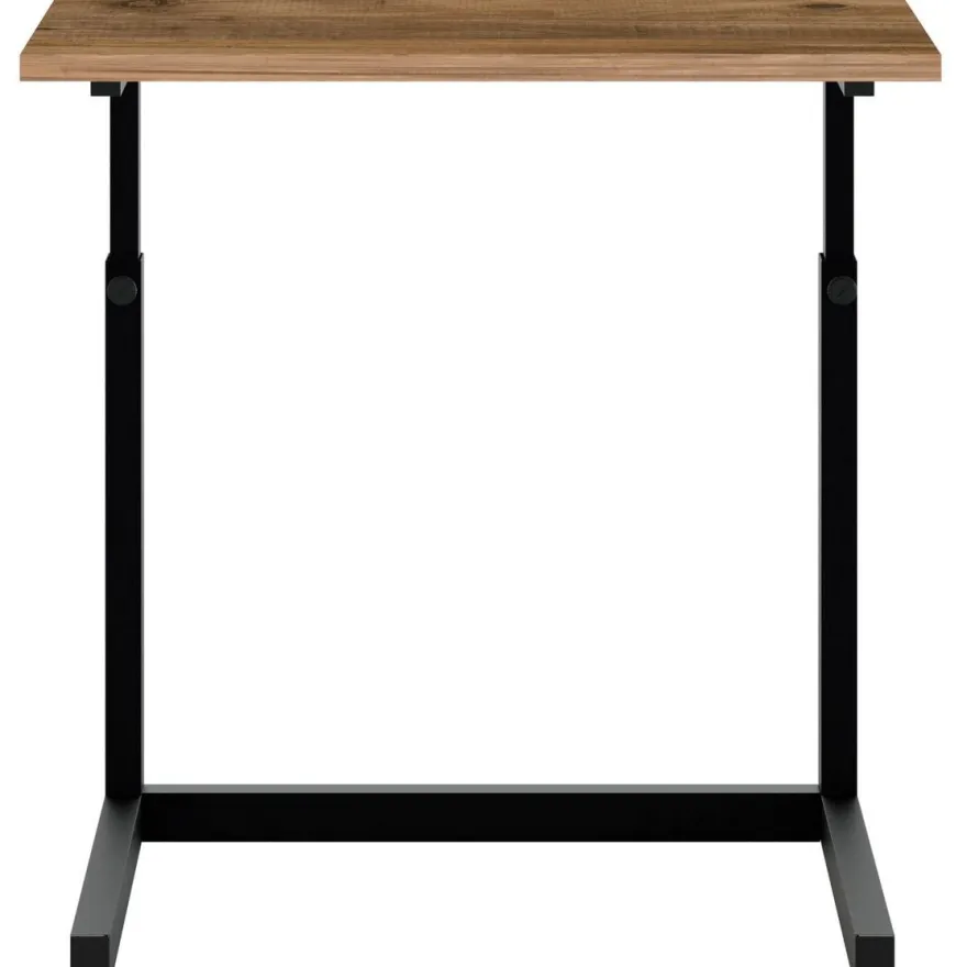 Korkeussäädettävä apupöytä Linento Furniture Sparkle, 60x40cm, ruskea