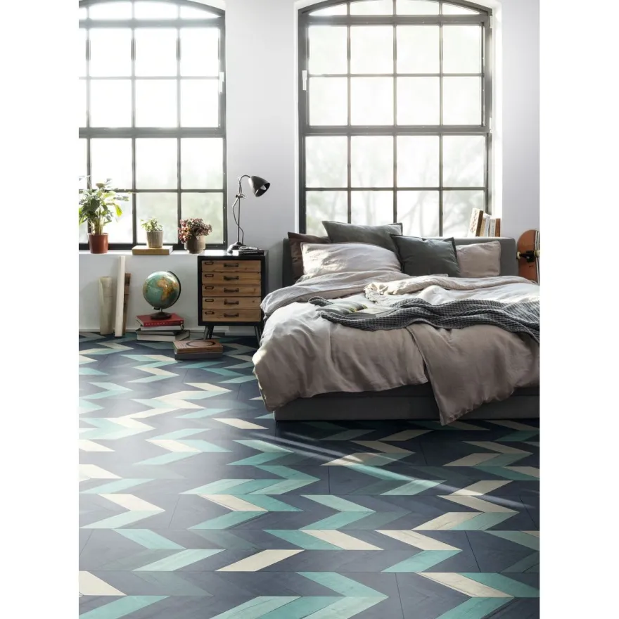 Korkkilattia Egger Flooring Pro Comfort Tammi Vidora, sininen