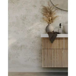 Kostean tilan tapetti Tarkett Aquarelle Botanic Grey
