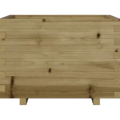 Kukkalaatikko puutarhaan 70x70x49,5 cm kyllästetty mänty (47367)