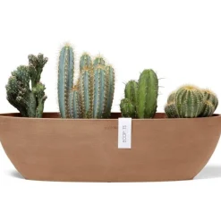 Kukkaruukku Ecopots Sofia pitkä, 56cm, eri värejä