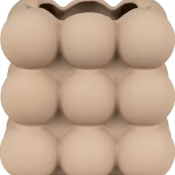 Kukkaruukku House Nordic Flowerpot, 13.5x13.5x13cm, keramiikka, ruskea