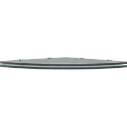Kulmahyllyt 2 kpl kromisilla kiinnikkeillä musta 45x45cm