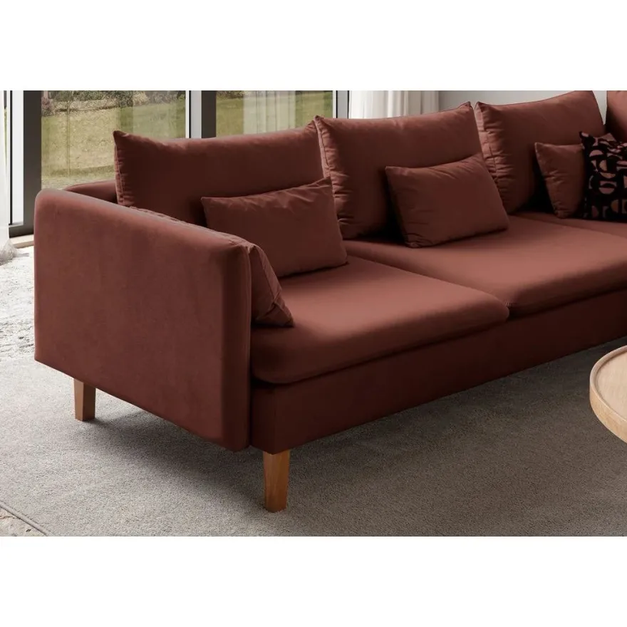 Kulmasohva Linento Furniture Flexy L, 5-istuttava