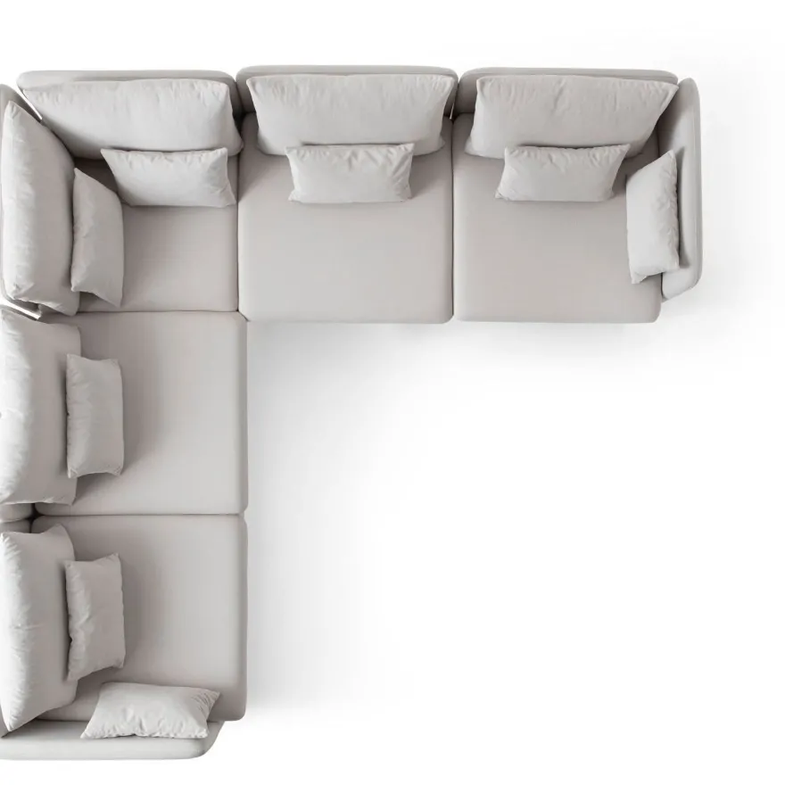 Kulmasohva Linento Furniture Flexy L, 5-istuttava