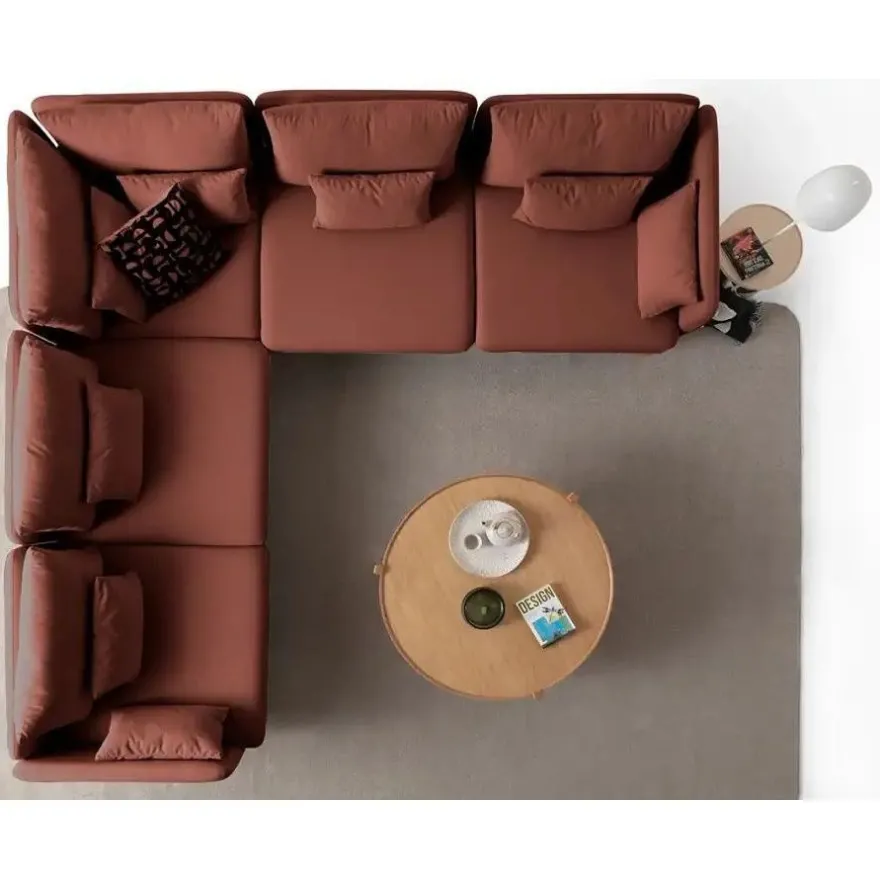 Kulmasohva Linento Furniture Flexy L, 5-istuttava