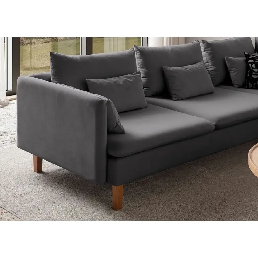 Kulmasohva Linento Furniture Flexy L, 5-istuttava