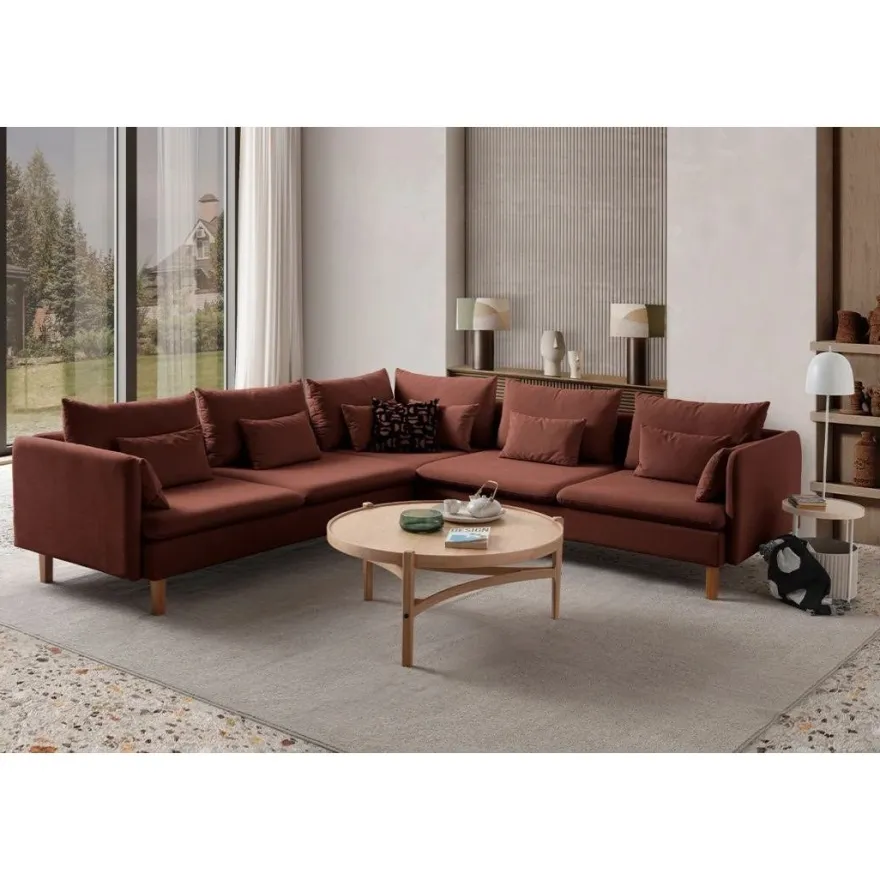 Kulmasohva Linento Furniture Flexy L, 5-istuttava