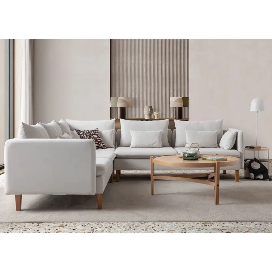 Kulmasohva Linento Furniture Flexy L, 5-istuttava