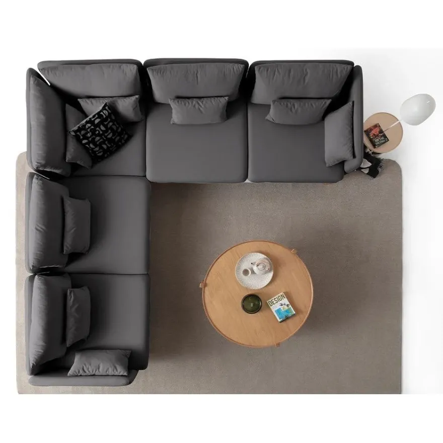Kulmasohva Linento Furniture Flexy L, 5-istuttava