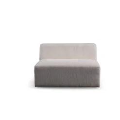 Kulmasohva Linento Furniture Melva, 5-istuttava, rahilla, valkoinen