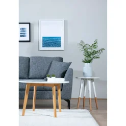 Kulmasohva Linento Furniture Tempo, vasen, harmaa