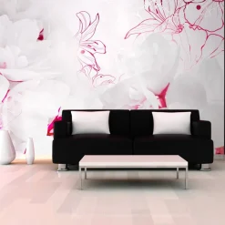 Kuvatapetti Artgeist Enveloped in white, eri kokoja